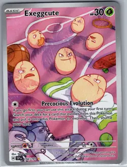 Exeggcute 192/191 SV08: Surging Sparks - Pokemon Card - NM - Image 1