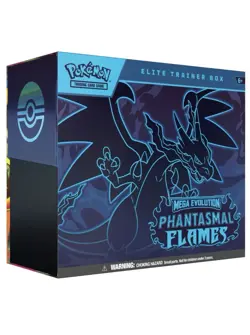 Pokemon Trading card game mega evolutions Phantasmal Flames Etb Sealed - Image 1