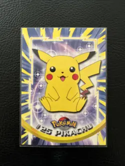Pokemon TCG Topps #25 Pikachu TV Animation Edition Non Foil Card - Image 1