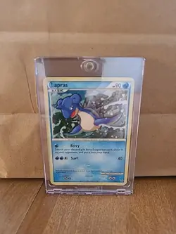 Lapras Holo HeartGold SoulSilver Pokemon Card #HGSS14 Black Star Promo - Image 1