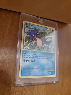 Lapras Holo HeartGold SoulSilver Pokemon Card #HGSS14 Black Star Promo - Image 4