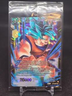 SSB Son Goku Evolved Defender BT18-093 SR Dawn of the Z-Legends Dragon Ball Card - Image 1