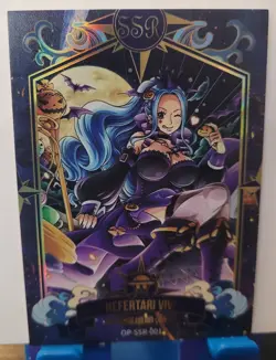 Nefertari Vivi One Piece CCG Anime Manga SSR Card Waifu OP-SSR-001 - Image 1