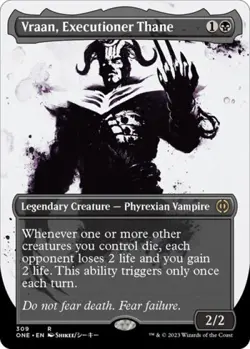 ~ Vraan, Executioner Thane (Showcase) ~ NM ~ Phyrexia: All Will Be One ~ MTG ~ - Image 1