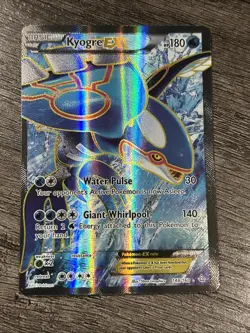 Pokemon Card - Kyogre EX Primal Clash Holo Card 148/160 Full Art Ultra Rare - Image 1