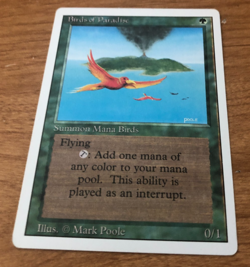 MTG Birds of Paradise Revised Edition NM + - Image 1