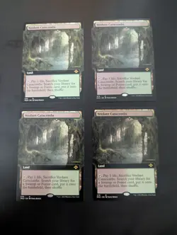Magic the Gathering: 4x Verdant Catacombs Modern Horizons 2 Extended Art NM - Image 1