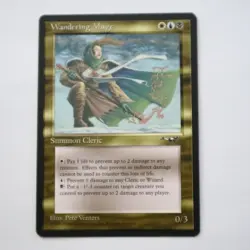 MTG Rare - Wandering Mage - Alliances - Human Cleric - Muticoloured - Image 1