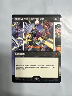 Behold the Sinister Six! (Borderless) Marvel's Spider-Man Regular - Image 1