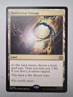 MTG - Marvel's Spider-Man - Multiversal Passage #0180 - Non Foil Near Mint - Image 1