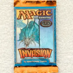 MTG: INVASION Sealed Booster Pack from Box - Magic the Gathering - English 742818061193 - Image 1