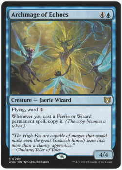 Archmage of Echoes *MP* [Wilds of Eldraine] MTG - Image 1