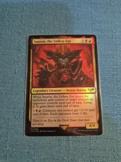 MTG LOTR Sauron the Lidless Eye 💥 FOIL 💥 #288 Lord of Rings Magic Gathering - Image 1