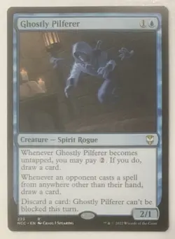 GHOSTLY PILFERER Streets of New Capenna Commander MTG Magic - Image 1