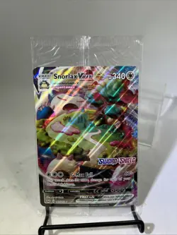 Snorlax VMAX Jumbo Card 142/202 Promo Pokemon TCG Sword & Shield Sealed #ML - Image 1