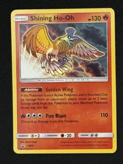 Pokemon TCG Shining Ho-Oh SM70 2017 Promo Holo - Image 1