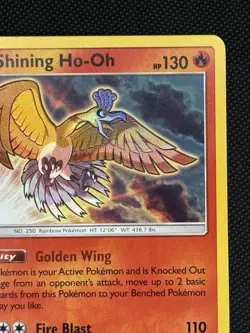 Pokemon TCG Shining Ho-Oh SM70 2017 Promo Holo - Image 4