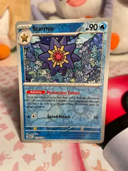 Starmie 121/165 Reverse Holo - Pokemon Scarlet and Violet 151 - Image 1