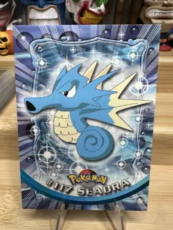 Seadra #117 Topps Pokemon Tv Animation Edition - Image 1