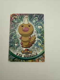 Weedle #13 Pokemon 1999 Topps TV Animation Edition Series - Image 1