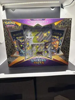 Pokemon TCG Shining Fates Shiny Boltund V Collection Box Sealed New - Image 1