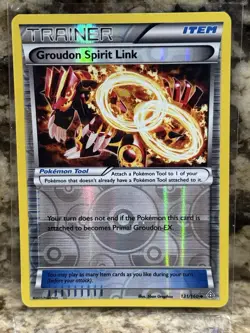 Pokemon TCG - Groudon Spirit Link 131/160 - Primal Clash - Reverse Holo - Image 1