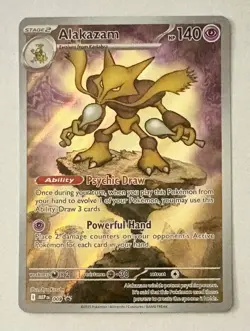 Alakazam 009 Mega Evolution ETB Promo Pokemon TCG - Image 1
