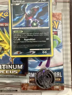 Pokemon Platinum Arceus mysterious treasures 3 Pack Blister NEW SEALED - Image 3
