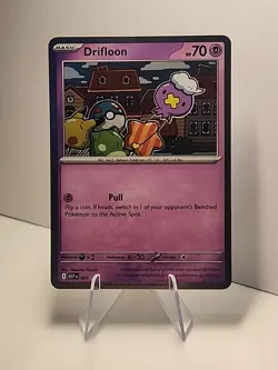 Drifloon 005 MEP: Mega Evolution Black Star Promo Cosmos Holo Pokemon TCG NM - Image 1
