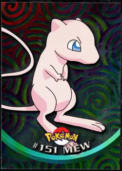 2000 Topps Pokemon TV Animation Edition Series 3 Holo Foil #151 Mew - Image 1