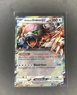 Bloodmoon Ursaluna ex 141/167 - Twilight Masquerade - Pokemon TCG - Double Rare - Image 1