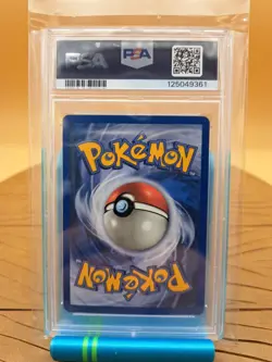 Pokemon Celebi Skyridge Crystal Holo Rare #145 PSA 8 - Image 2