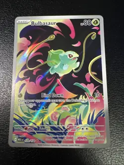 Pokemon TCG Bulbasaur 133/132 Mega Evolution Holo Rare - Near mint - Image 1
