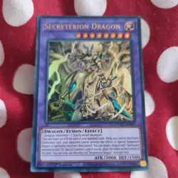 Yugioh Secreterion Dragon DUAD-EN037 1st edition Ultra Rare - Image 1