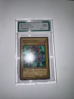 Yu-Gi-Oh! TCG Mystic Clown SDY-018 Unlimited Edition 2001 AGS GEM MINT 10.0 - Image 2