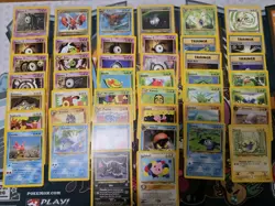 VINTAGE Pokemon NEO Discovery 44 Card Lot With Rares NO Duplicates - Image 1