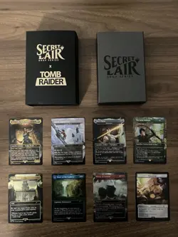 Secret Lair x Tomb Raider Traditional Foil Edition MTG Card Set - Image 1