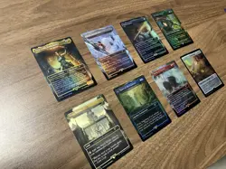 Secret Lair x Tomb Raider Traditional Foil Edition MTG Card Set - Image 3