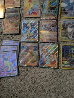 Pokemon Card Lot 39 OFFICIAL TCG Cards Secret Rare and Full Arts - Image 2