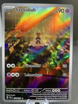 Sankabuh 214/193 Entwicklungen in Paldea Alt Art Ultra Rare Deutsch Pokemon Card - Image 1