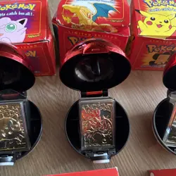pokemon 23k gold plated trading card, Complete Set Red Box Lot Of 6 - Image 3