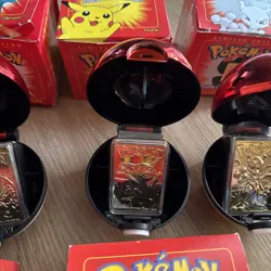 pokemon 23k gold plated trading card, Complete Set Red Box Lot Of 6 - Image 4