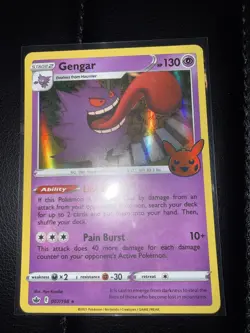 Gengar 057/198 Trick Or Trade Halloween Pokemon Card Holo Stamped Lot Of 10 - Image 3