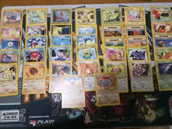 VINTAGE Pokemon NEO Revelation 37 Card Lot With Rares - Image 1