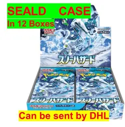 Pokemon Card Game Snow Hazard Sealed Case (12 Boxes) Sv2p Japanese - Image 1