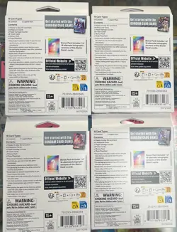 ENGLISH GUNDAM TCG CARD GAME STARTER DECK SET OF FOUR ST01 ST02 ST03 ST04 - Image 2