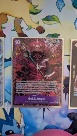 Gol.D.Roger (Alt Art) OP13-064 SR Carrying on His Will ONE PIECE Card ENGLISH NM - Image 1