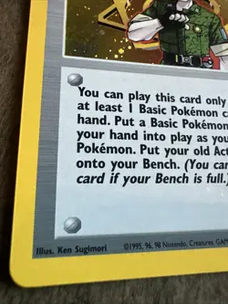 Pokemon TCG Lt. Surge Trainer 17/132 Gym Heroes Vintage Card From 2000 - Image 4