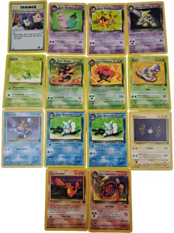 Pokemon Team Rocket Mixed Card Lot Collectible Game Set T2348 D1 - Image 1