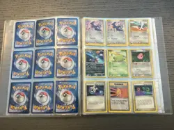 Pokemon 150 Vintage Card Bundle With Binder WOTC E-Series + Other Eras - Image 4